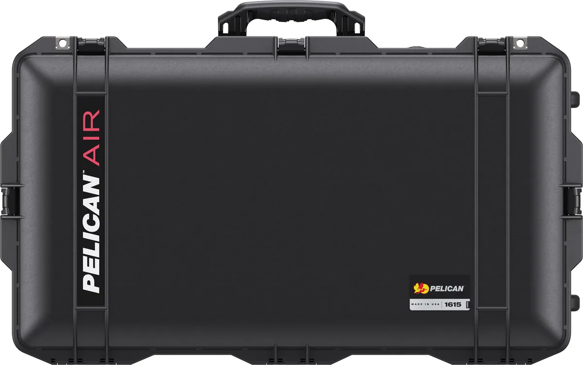 Pelican 1615AirWD Wheeled Hard Case with Divider Insert (Black)