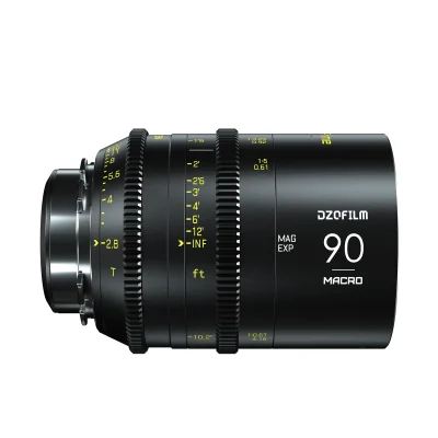 DZOFilm VESPID 90mm macro T2.8 Lens (PL Mount, with EF Mount Tool Kit)