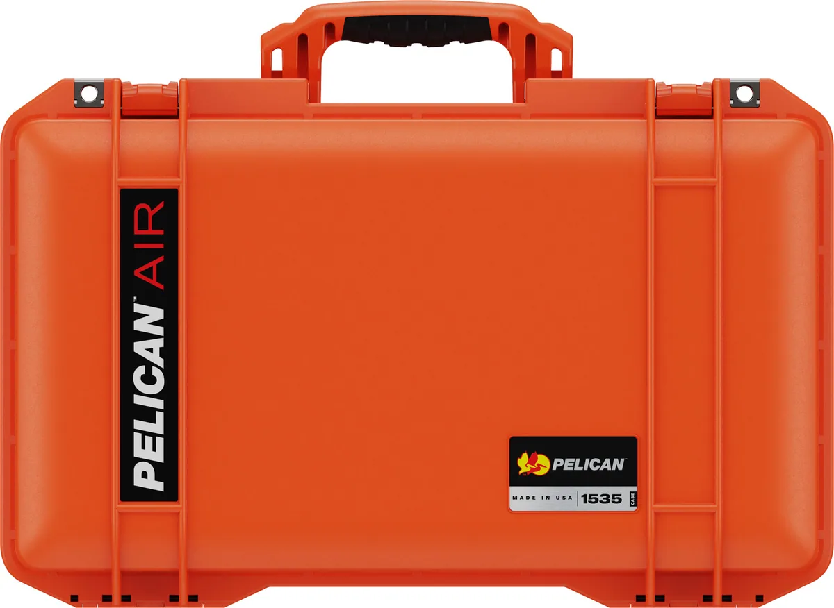 Pelican 1535 Air Case (Orange, No Foam)