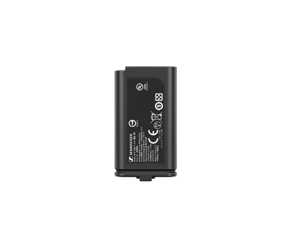Sennheiser BA 70 Rechargeable Battery Pack for EW-D SK and EW-D SKM-S Transmitters