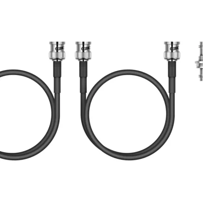 Sennheiser GA 2-XSW 2, Extension Cables and BNC Sockets to Front-Mount One Pair of Antennas