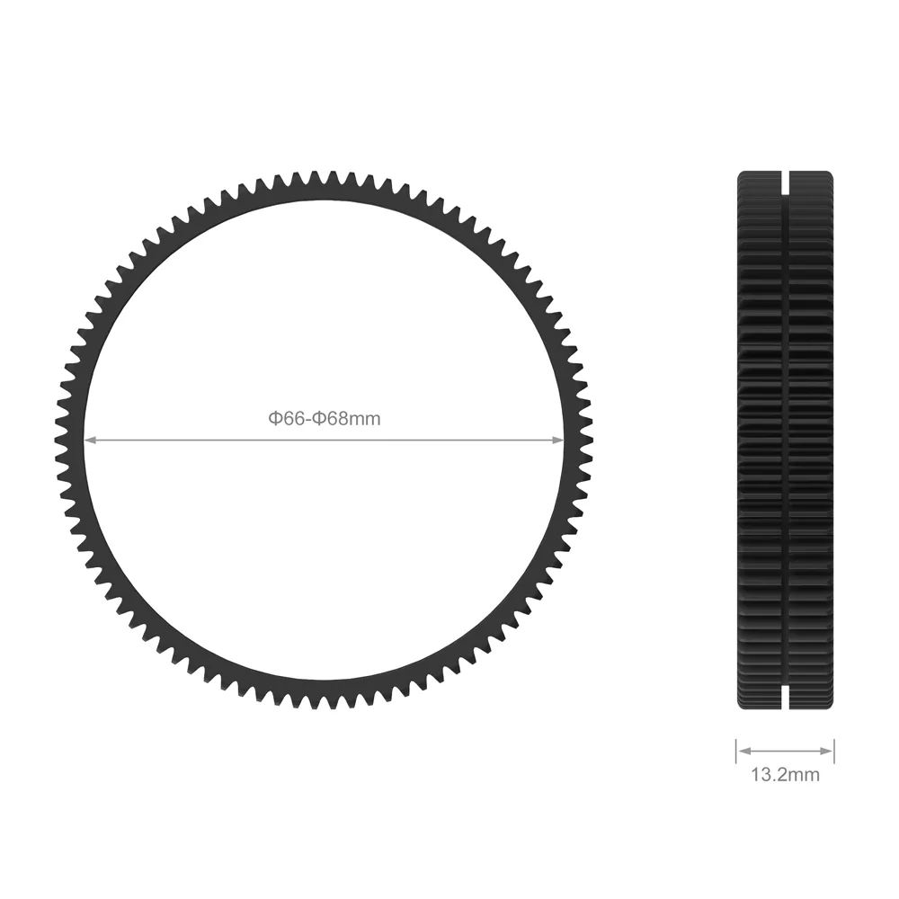 SmallRig Seamless Focus Gear Ring (66 to 68mm)