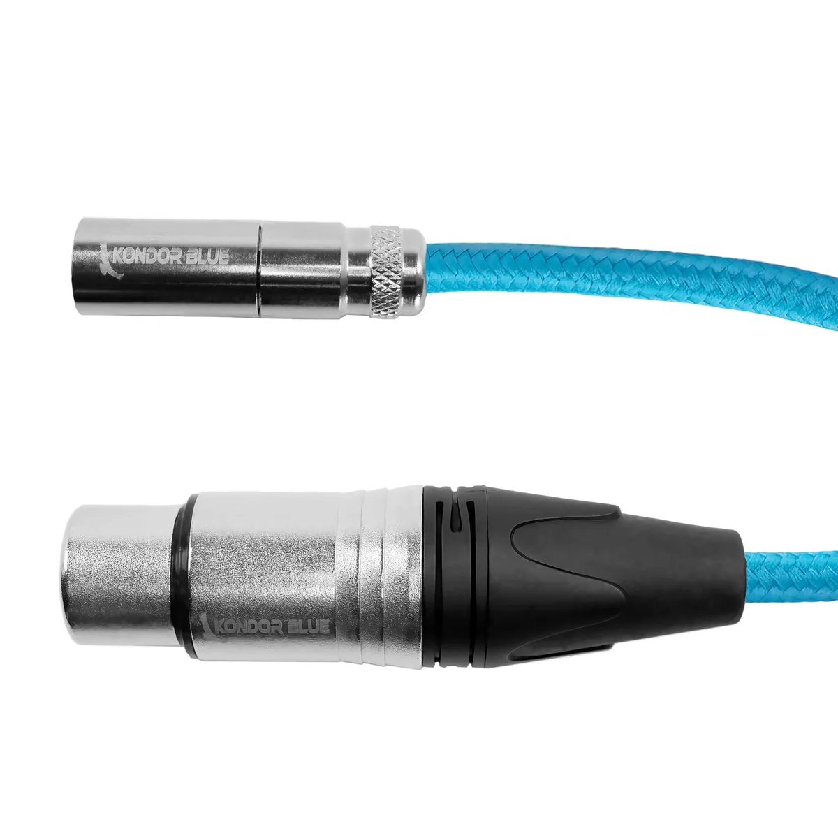 Kondor Blue Mini XLR to XLR for Blackmagic Pocket 4K/6K Camera (Blue, 40cm)
