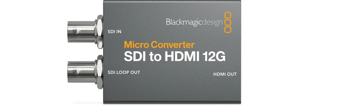 Blackmagic Micro Converter SDI to HDMI 12G with Power Supply