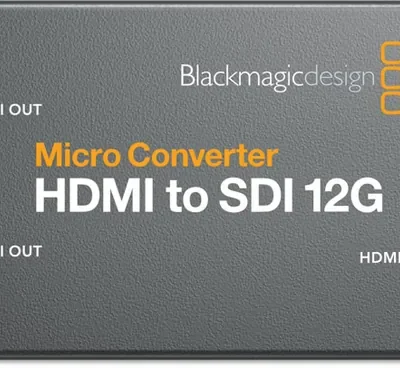 Blackmagic Micro Converter HDMI to SDI 12G with Power Supply