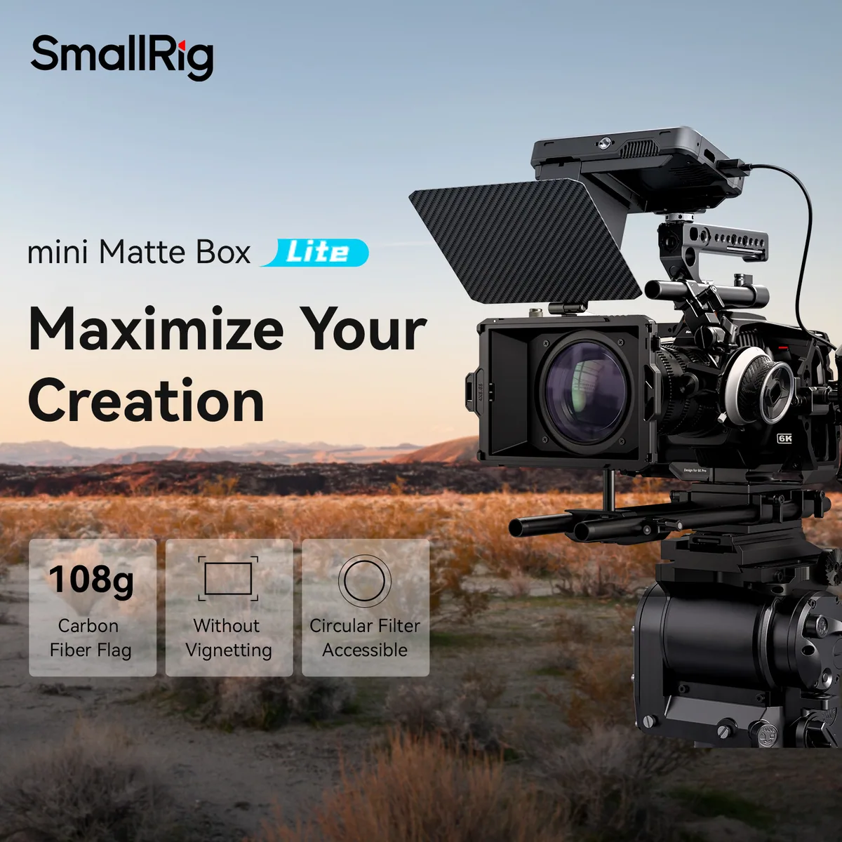 SmallRig 3575 Mini Matte Box Lite