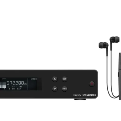 Sennheiser XSW IEM SET Stereo In-Ear Wireless Monitoring System (B: 572 – 596 MHz)