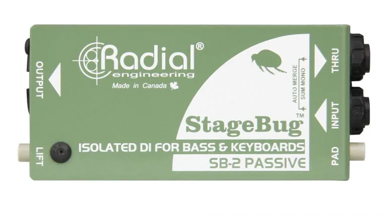 Radial SB-2 – Compact Passive DI for Bass, Keyboards & Active Instruments