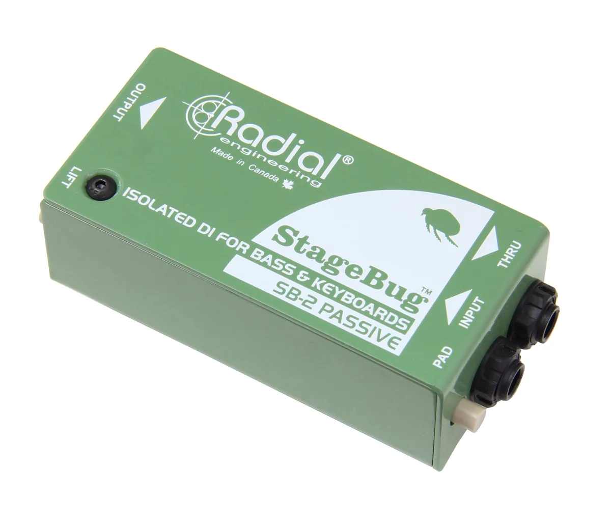 Radial SB-2 – Compact Passive DI for Bass, Keyboards & Active Instruments