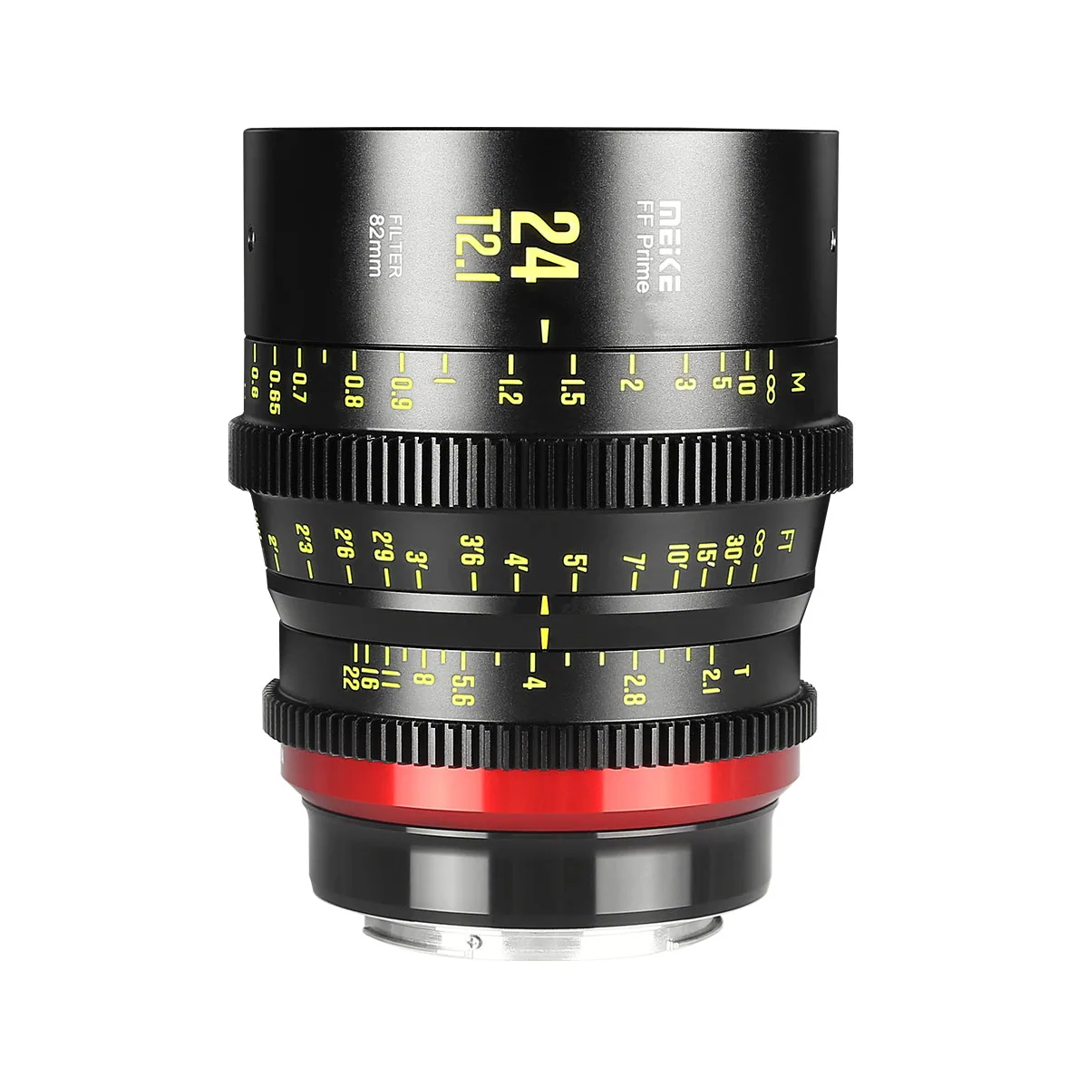 Meike 24mm T2.1 Full-Frame Prime Cine Lens (E-Mount, Feet/Meters)