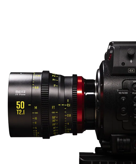 Meike 50mm T2.1 Full-Frame Prime Cine Lens (EF Mount)