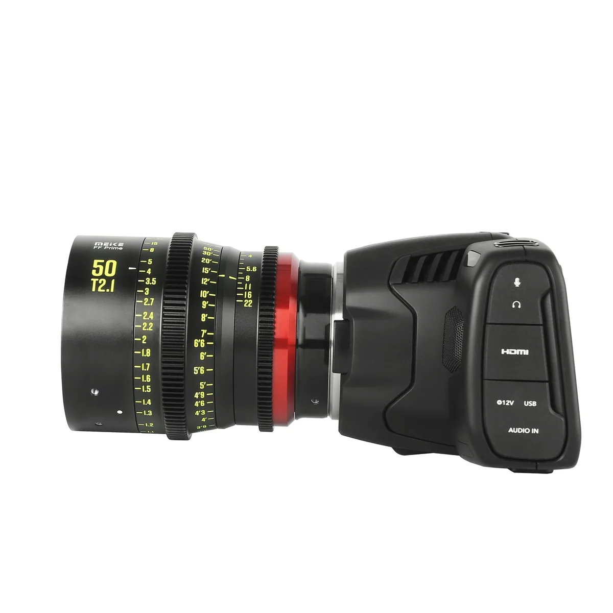 Meike 50mm T2.1 Full-Frame Prime Cine Lens (EF Mount)