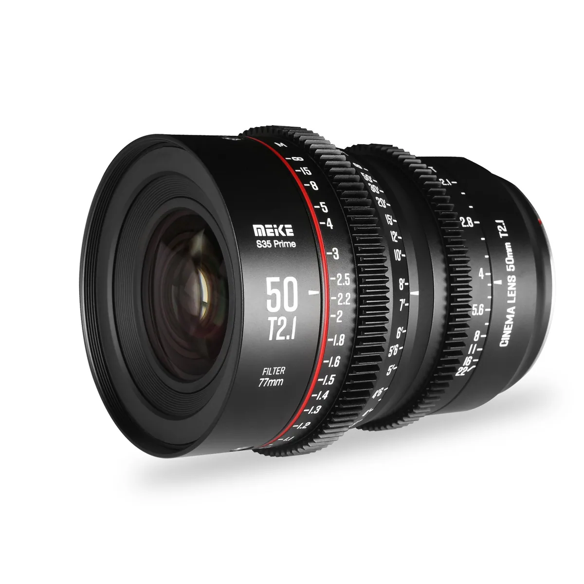 Meike 50mm T2.1 for Super35 Cine Lens (EF-Mount)