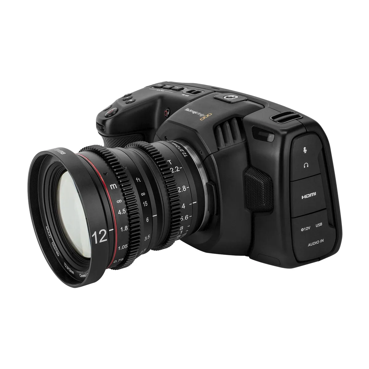 Meike 12mm T2.2 Manual Focus Wide Angle Cinema Lens (MFT Mount)