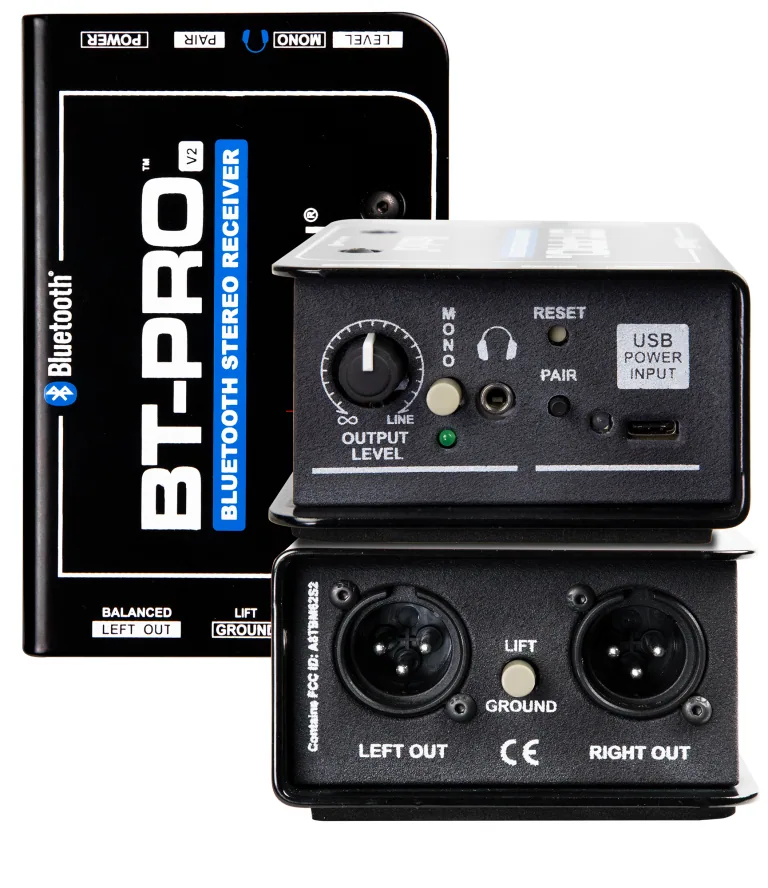Radial Engineering BT-PRO V2 Stereo Bluetooth Direct Box