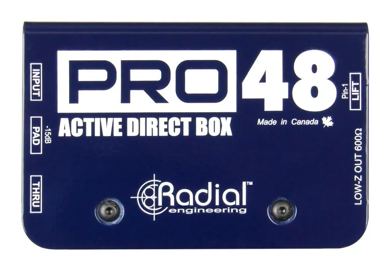 Radial Engineering Pro48 Active Direct Box