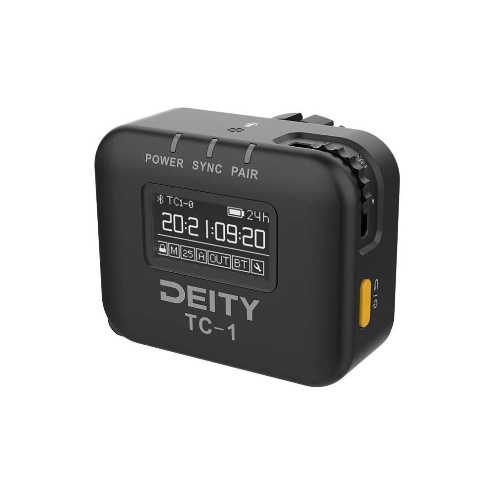 Deity TC-1 Wireless Timecode Generator Box (Bluetooth, 2.4 GHz)
