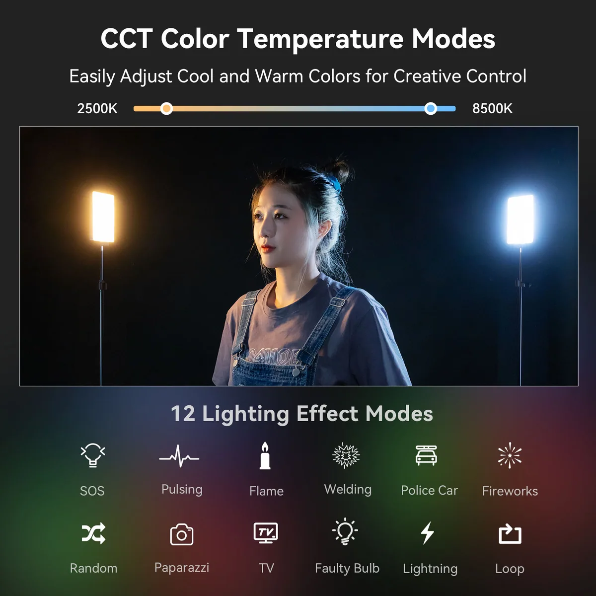 SmallRig RM120 Long-Battery-Life RGB Video Light