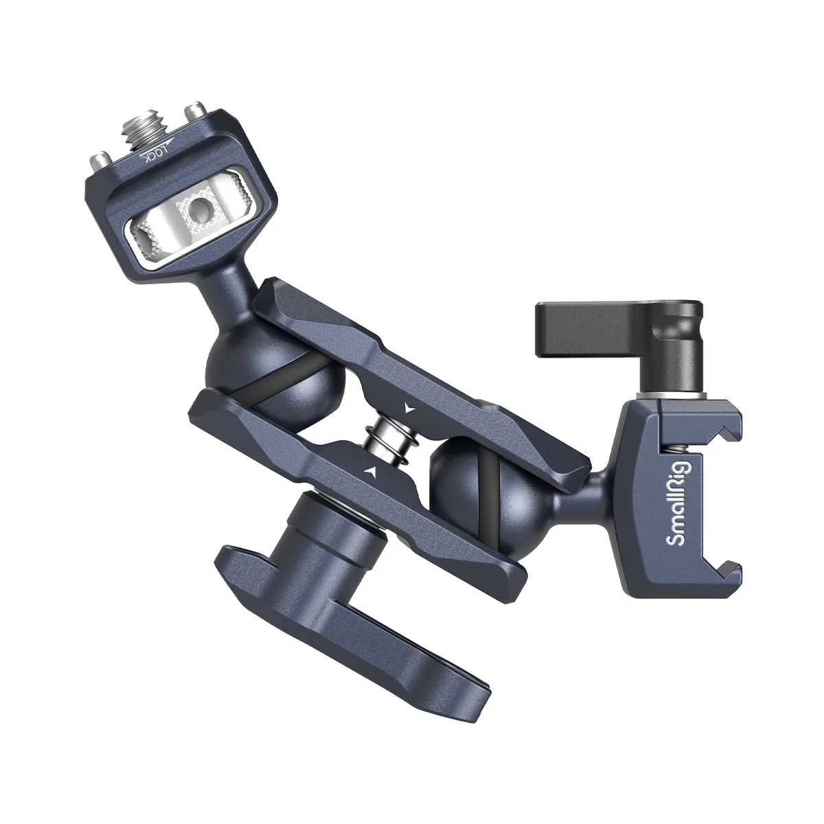SmallRig 3875 Magic Arm with Dual Ball Heads (1/4″-20 Screw and NATO Clamp)