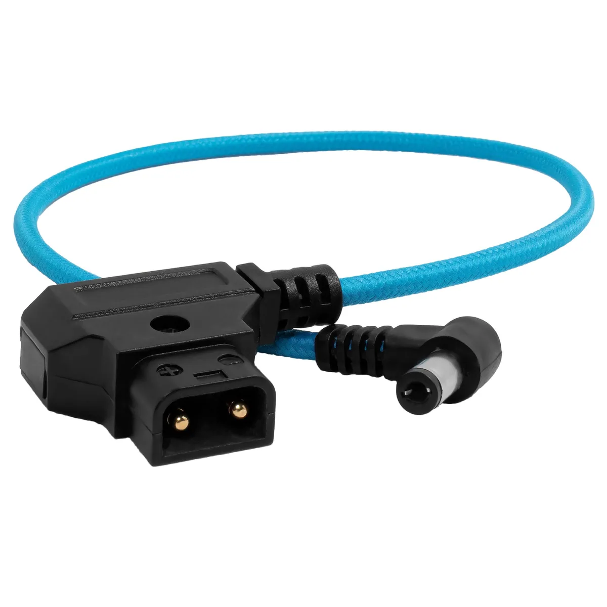 Kondor Blue Straight D-Tap to DC 2.5mm Right-Angle Cable (38cm)