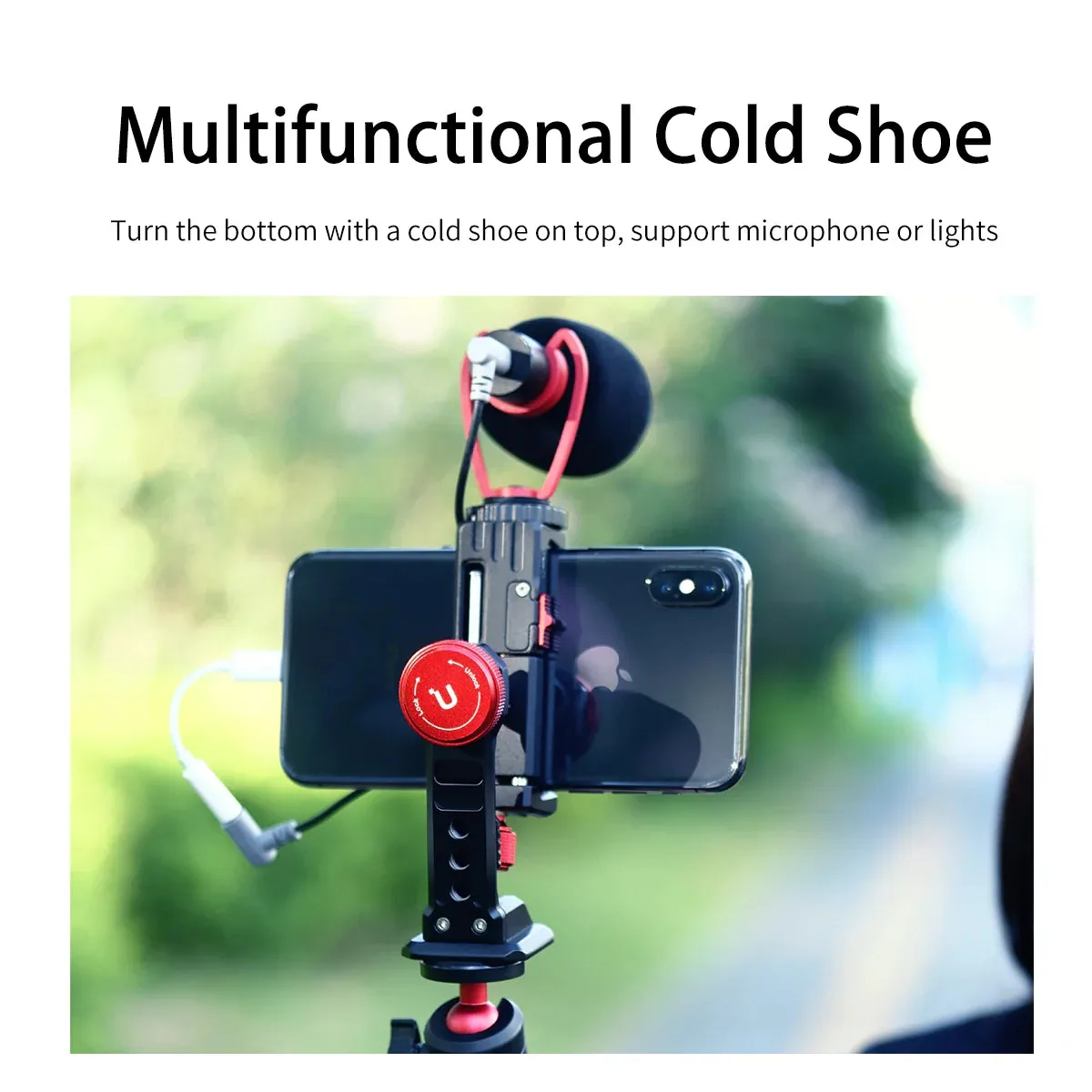 Ulanzi ST-14 Iron Man III 360 Degree Tripod Smartphone Mount