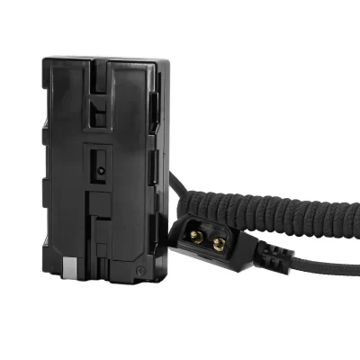 Kondor Blue D-Tap To Sony L Series Dummy Battery NPF Cable (Black)