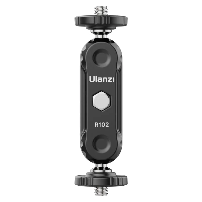 Ulanzi R102 Dual Ball Head Magic Arm with 1/4″ Mounts