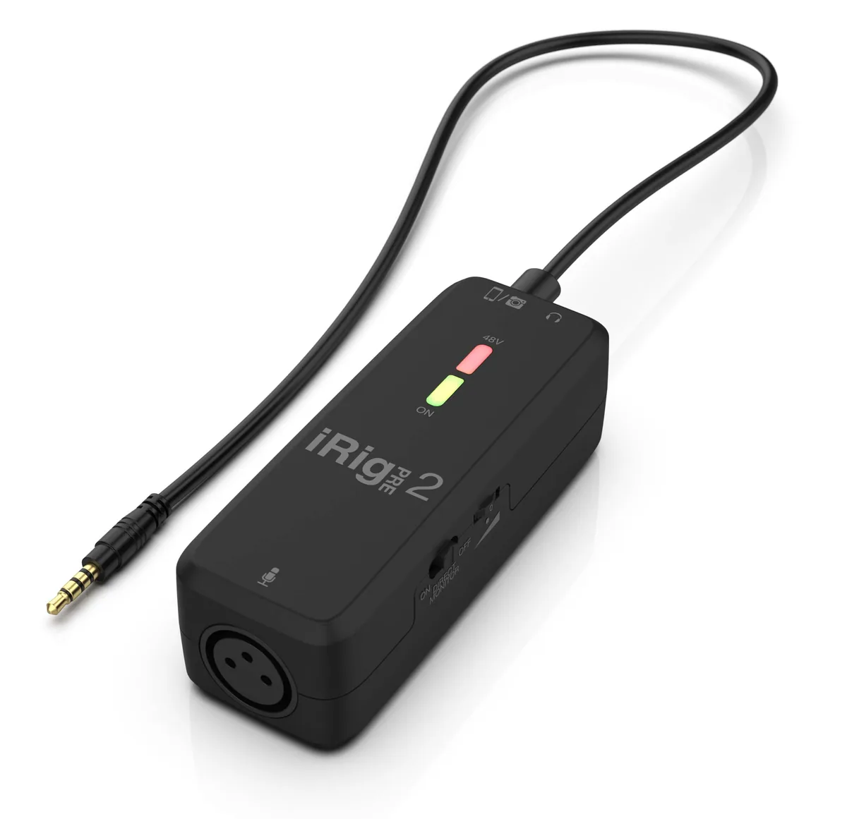 IK Multimedia iRig Pre 2 Ultracompact XLR Microphone Interface