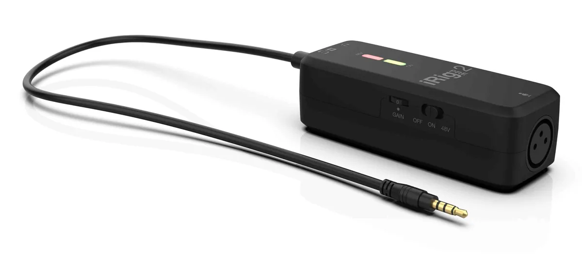 IK Multimedia iRig Pre 2 Ultracompact XLR Microphone Interface