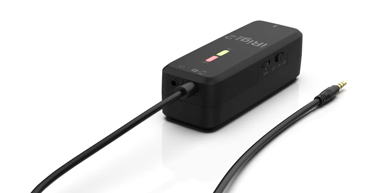IK Multimedia iRig Pre 2 Ultracompact XLR Microphone Interface