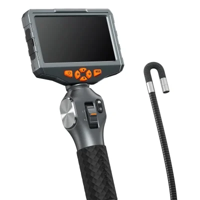 Teslong TD500 Single Lens Endoscope with 5″ HD Screen (8.5mm Diameter, 1.55m Probe)