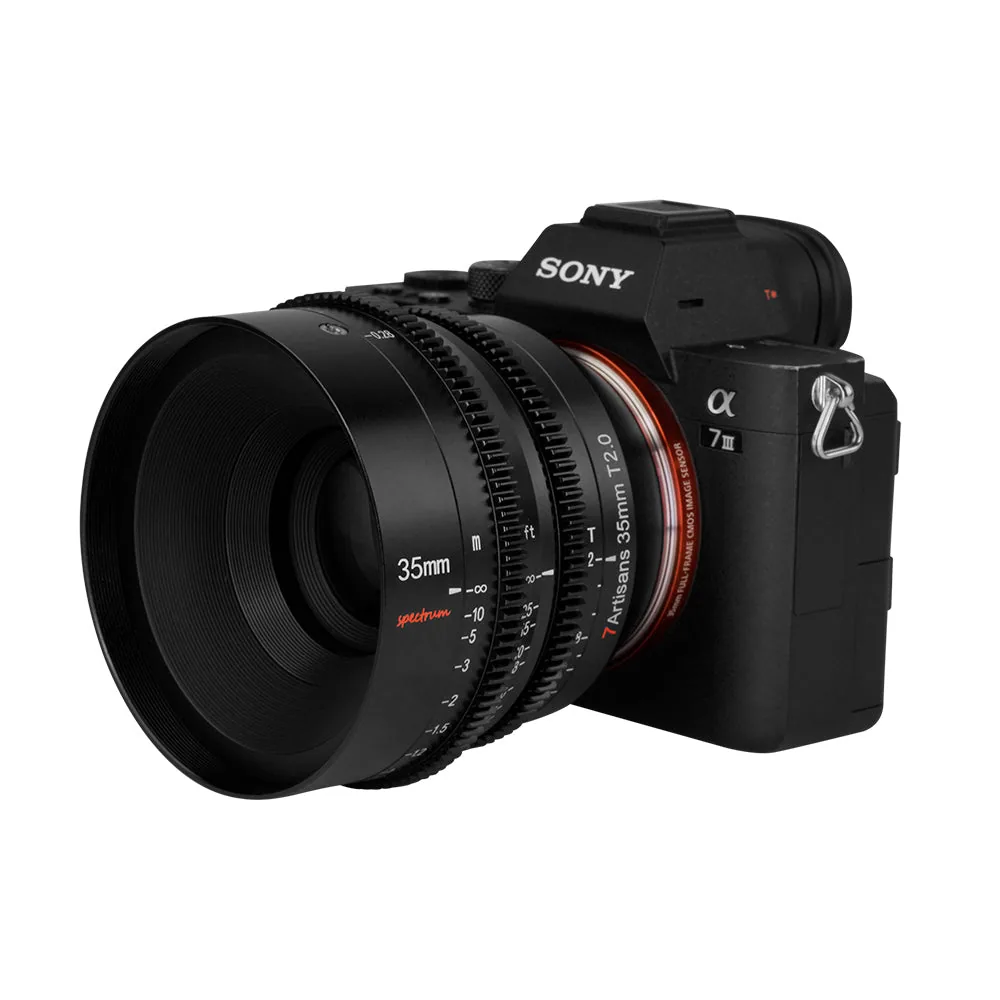 7artisans Photoelectric 35mm T2.0 Spectrum Prime Cine Lens (L Mount)