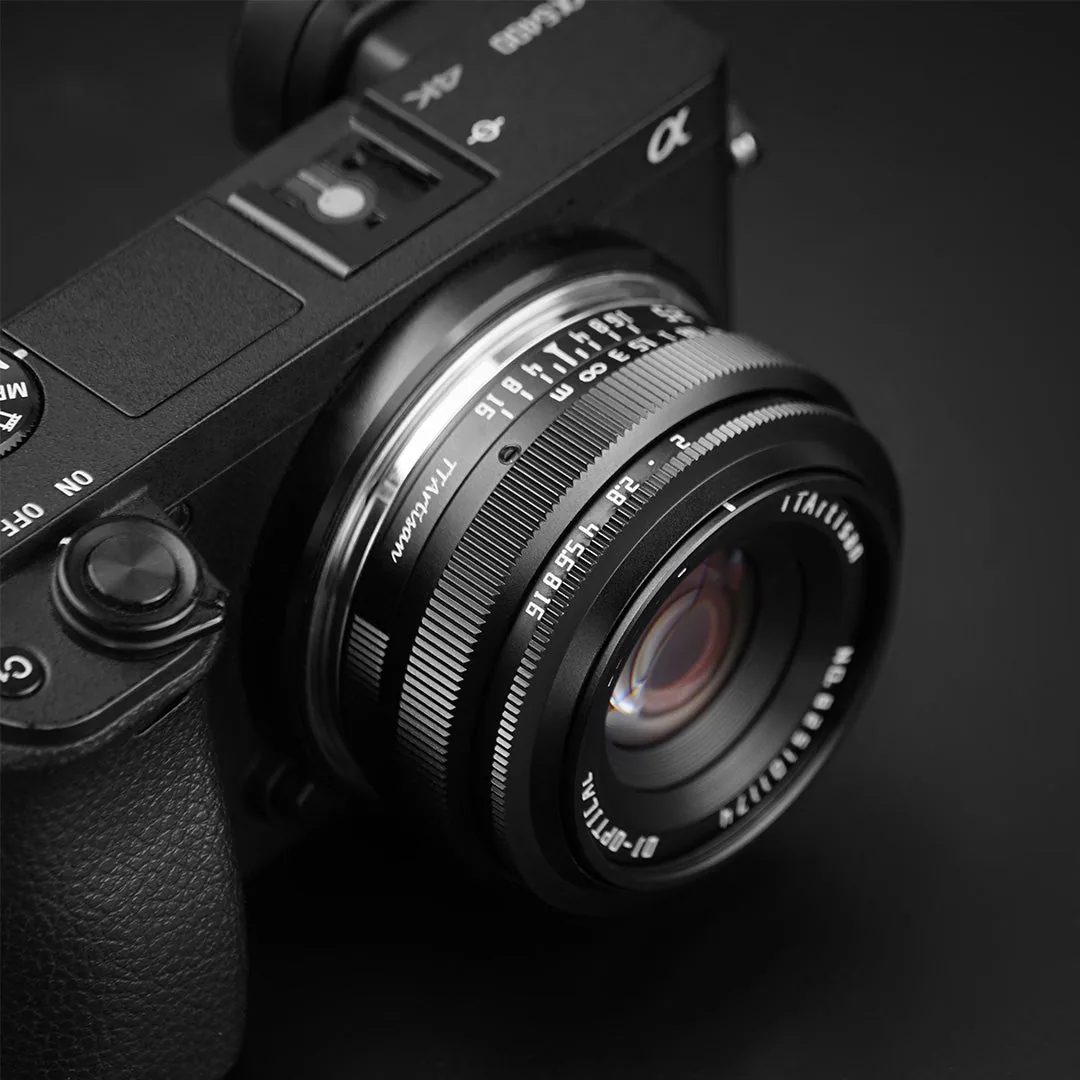 TTArtisan APS-C 25mm F2 Lens (Fujifilm X, Black)