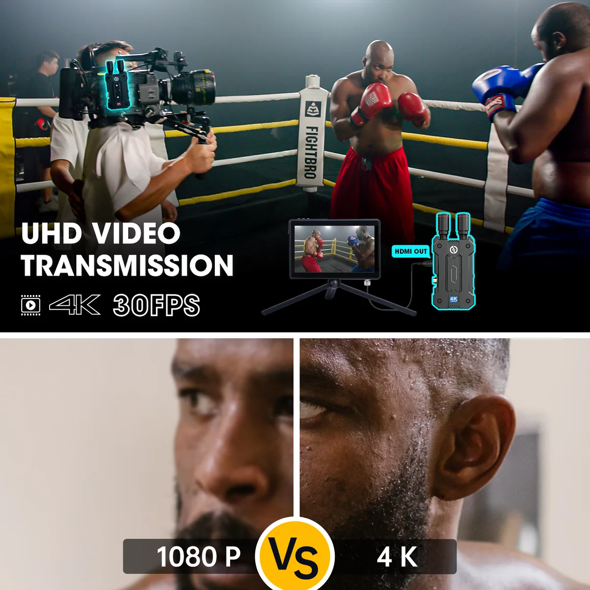 Hollyland Mars 4K Wireless Video Transmission System