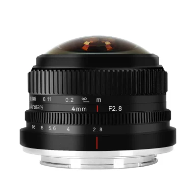 7Artisans 4mm f/2.8 APS-C Lens (X-Mount)