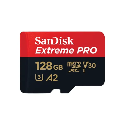 SanDisk 128GB Extreme Pro UHS-I microSDXC Memory Card (200 MB/s)