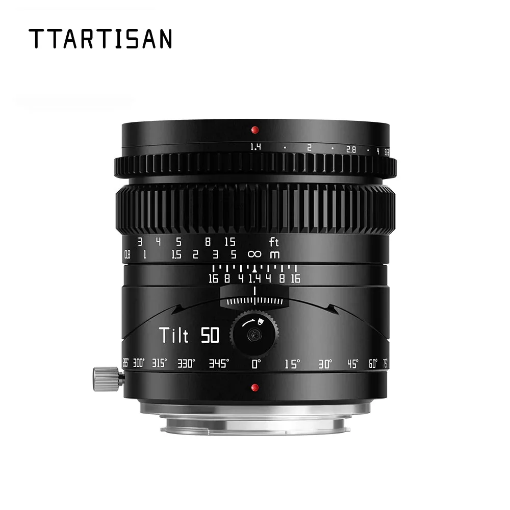 TTArtisan 50mm f/1.4 Tilt Lens (E-Mount)